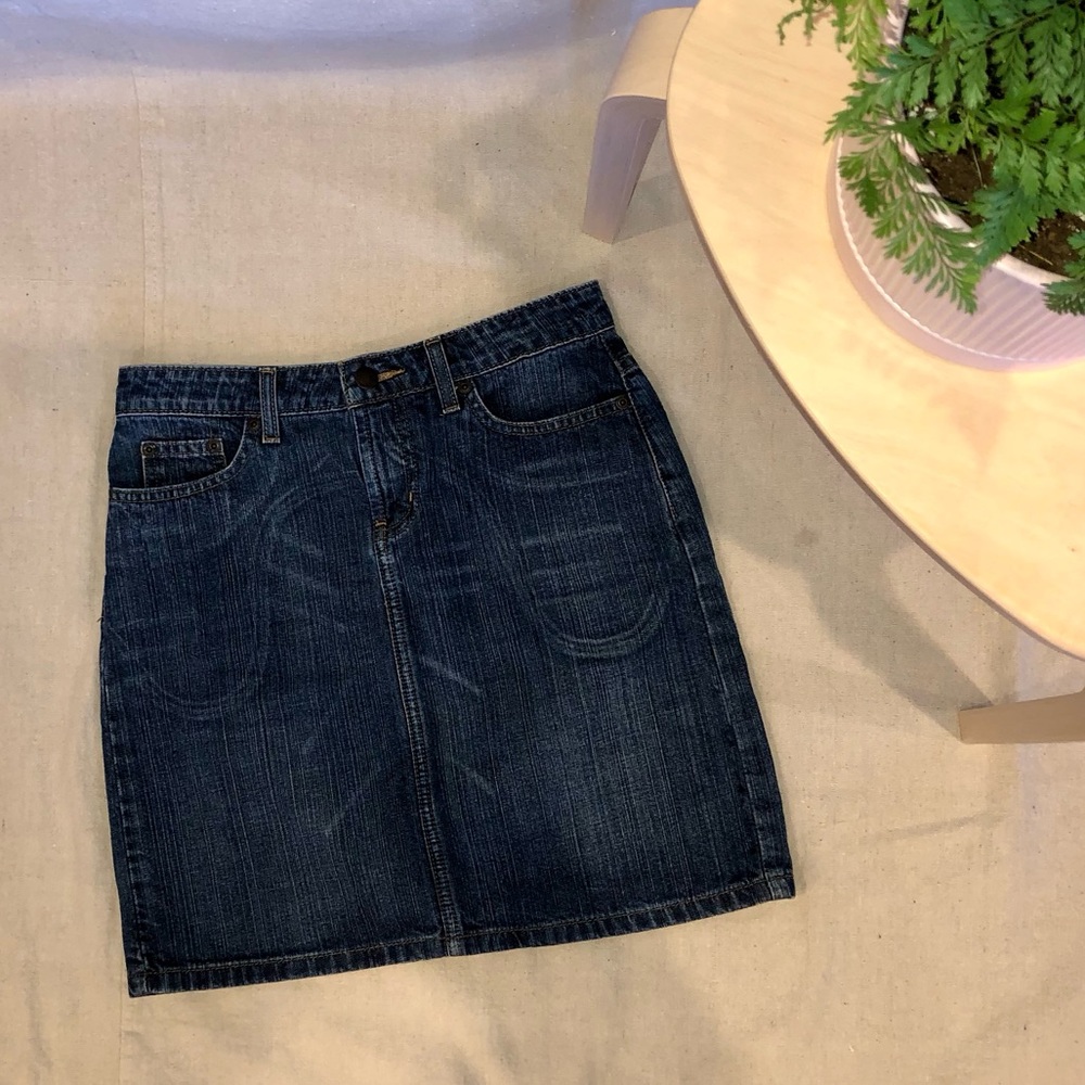 Denim Mini Skirt